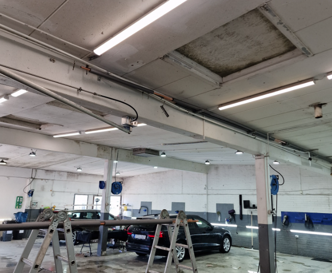 Verkstad installation