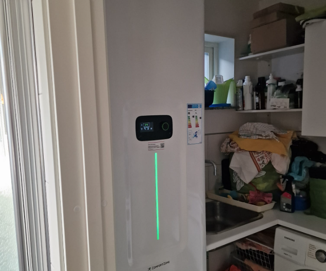 Frånluftsvärmepump